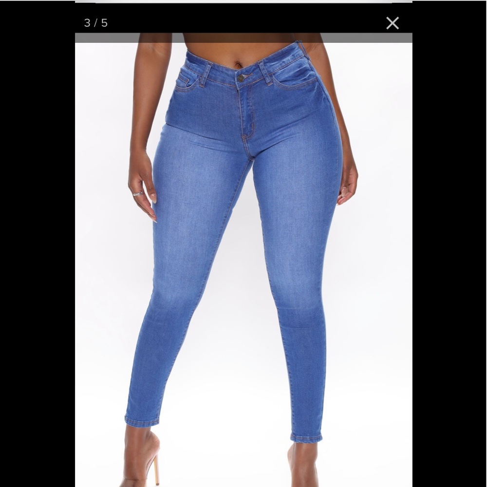 Super Stretch Skinny Jeans Size 3 FashionNova